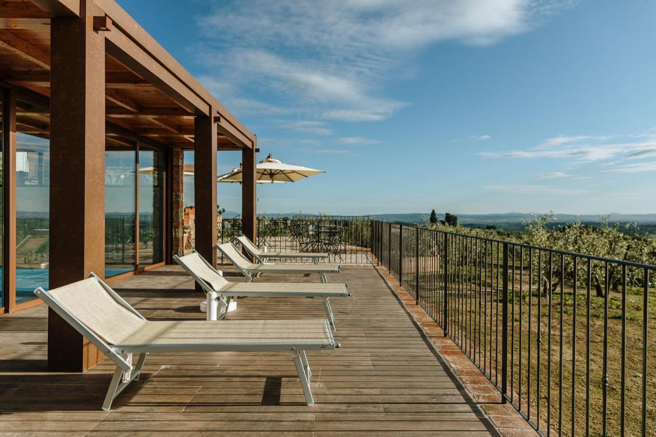 Borgo Villa A Sesta San Gusmè エクステリア 写真